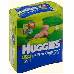 Huggies Подгузники Ultra Comfort 8-14 кг 21 шт.