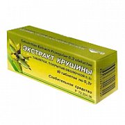 Крушины экстракт таблетки покрытые оболочкой 0,2 г 10 шт. Крушины экстракт