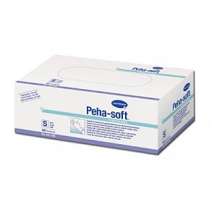 Peha-Soft Перчатки виниловые нестерильные неопудренные размер XS 2 шт. (1 пара) (Р)