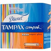 Tampax Тампоны Super Plus с аппликатором 8 шт.