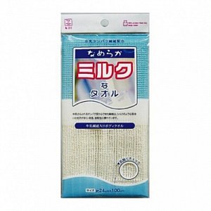 Kokubo Milk Мочалка массажная для тела 223121N 24 х 100 см