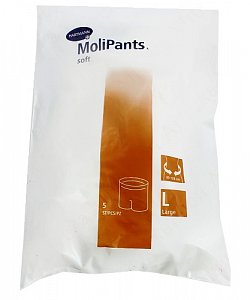 MoliPants Soft Штанишки для фиксации прокладок L 5 шт.