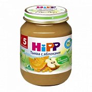 Hipp Пюре тыква с яблоками с 5 мес. 125 г