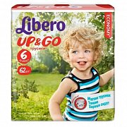 Libero Подгузники-трусики Up&Go гига XL 13-20 кг 62 шт. Libero Подгузники-трусики Up&Go гига XL 13-20 кг 62 шт.