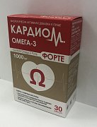 Кардиом Омега-3 форте 1375мг капсулы 30 шт.