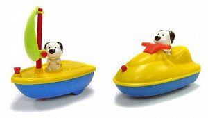 Жирафики Игрушка заводная для ванной Гонки на воде 681125 1 шт.