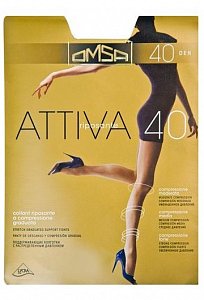 Omsa  Attiva Колготки 40 Den Sierra р.3