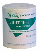Бинтли-Т бинт липкий проницаемый 15 см x 15 м рулон