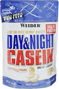 100% Casein Weider 500 г Шоколад-кокос пак