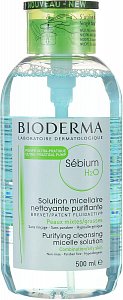 Bioderma Sebium Н2О Мицеллярная вода с помпой 500мл