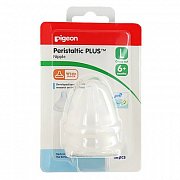 Pigeon Соска для бутылки р.L  с 6 м+ 2 шт.