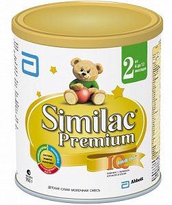 Similac Молочная смесь 2 Premium для детей 900 г