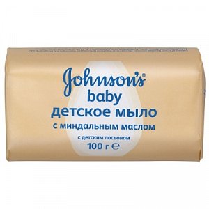 Johnson`s Baby Мыло с миндальным маслом 100 г