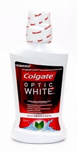 Colgate Ополаскиватель Optic White Искрящаяся мята 250 мл