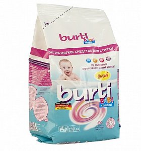 Burti Детский стиральный порошок Compact Baby концентрат 0,9 кг