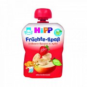 Hipp Пюре Яблоко клубника банан с 6 мес. 90 г