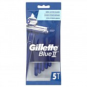 Gillette Blue 2 Набор одноразовых бритвенных станков для мужчин 5 шт.