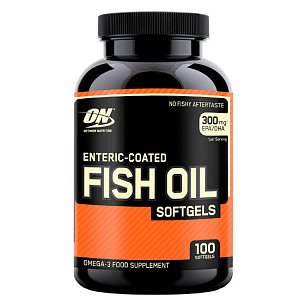 Optimum Nutrition Рыбий жир Fish Oil Softgels капсулы 100 шт.