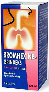 Бромгексин Гриндекс сироп 4мг/5 мл 100 мл