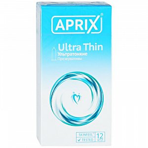 Aprix Презервативы Ultra Thin ультратонкие №12
