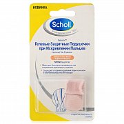 Scholl Подушечки гелевые защитные при искривлении пальцев 2 шт.
