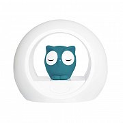 Zazu Ночник с датчиком звука Сова Лу Синяя 0+