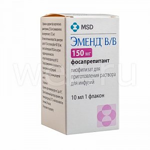 Эменд В/В лиофилизат для приготовление раствора для инфузий 150 мг 1 шт.