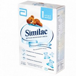 Similac Молочная смесь 1 для детей 350 г