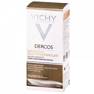 Vichy Dercos Бальзам для волос питательный восстанавливающий+3 масла 150 мл