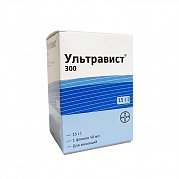 Ультравист раствор для инъекций 300 мг йода мл 50 мл 1 шт. Ультравист