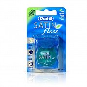 Oral-B Зубная нить Satin Floss мятная 25 м Oral-B Зубная нить Satin Floss мятная 25 м
