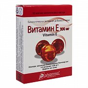 Витамин Е капсулы 100 мг 30 шт. Фарма АД (БАД)