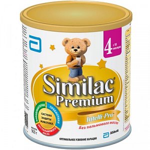 Similac Молочная смесь 4 Premium для детей 900 г