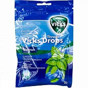 Vicks Леденцы ментол леденцы 75 г