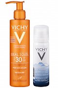 Vichy Capital Ideal Soleil Набор Молочко SPF30 200 мл + Термальная вода 50 мл Vichy Capital Ideal Soleil Набор Молочко SPF30 200 мл + Термальная вода 50 мл