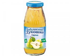 Бабушкино лукошко Сок груша с 4 мес. 200 мл