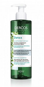 Vichy Dercos Nutrients Детокс-шампунь 250 мл