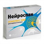 Нейроспан комплекс для нервных волокон капсулы 190 мг 25 шт. (БАД) Нейроспан комплекс для нервных волокон капсулы 190 мг 25 шт. (БАД)