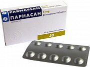 Парнасан таблетки 5 мг. 30 шт.
