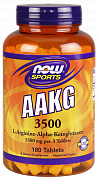 NOW ААКГ L-аргинин-альфа-кето-глюкорат таблетки 3500 мг 180 шт. (БАД)