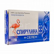 Спирулина ВЭЛ + Селен таблетки 60 шт. (БАД) Спирулина ВЭЛ + Селен таблетки 60 шт. (БАД)