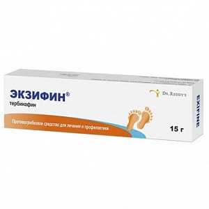 Экзифин гель для наружного применения 1% туба 15 г