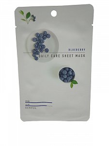 Eunyul Маска тканевая для лица с экстрактом черники 22 мл Blueberry Daily Care Sheet Mask