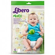 Libero Пеленки детские 50х70 см 6 шт. Libero Пеленки детские 50х70 см 6 шт.