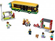 Lego Конструктор 60154 City Town Автобусная остановка