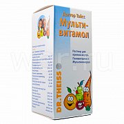 Доктор Тайсс Мультивитамол раствор для приема внутрь 200 мл Доктор Тайсс Мультивитамол раствор для приема внутрь 200 мл
