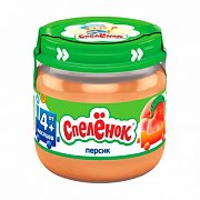 Спелёнок Пюре Персик с 4 мес. 80 г