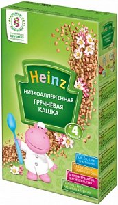 Heinz Каша Гречневая Низкоаллергенная с 4 мес. 200 г