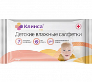 Клинса Кидс Салфетки влажные детские 60 шт. Клинса Кидс Салфетки влажные детские 60 шт.