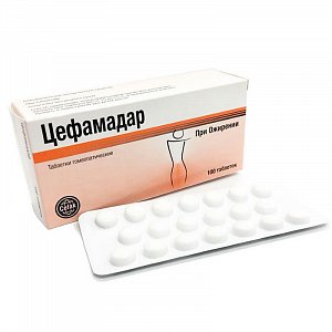 Цефамадар таблетки гомеопатические 100 шт.